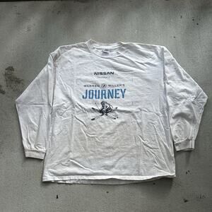 Vintage Warren Millers Journey Long Sleeve Mens XL Shirt